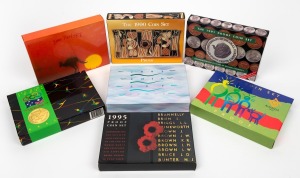 1989 - 1995 RAM Proof sets in original boxes. (7 items).