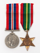 KING GEORGE VI, Pacific Star, together with the 1939-45 War Medal, both with ribbons and engraved to J. FENWICK RANR. (2). John Fenwick, born 1927, enlisted in the navy in August 1944 in Sydney. He was a midshipman and was discharged in January 1947.