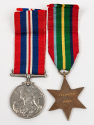 KING GEORGE VI, Pacific Star, together with the 1939-45 War Medal, both with ribbons and engraved to J. FENWICK RANR. (2). John Fenwick, born 1927, enlisted in the navy in August 1944 in Sydney. He was a midshipman and was discharged in January 1947. - 2