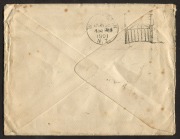 NEW ZEALAND - Postal History: BOER WAR CONTINGENT: May 1901 On Active Service cover, posted at DURBAN and although clearly marked "Soldier's Letter", the cover has been taxed 1d, with a 1d Postage Due affixed on delivery in Auckland; Wellington b/stamp. - 2