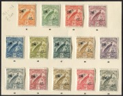 NEW GUINEA: 1931 (SG.163-176) &frac12;d - &pound;1 Dated Bird Airmails set of 14 (Cat.&pound;300), plus the 1932-34 (SG.177-189) 1d - &pound;1 Undated Birds set of 15 (Cat.&pound;300), together with the unissued &frac12;d orange Undated Bird, marginal MUH). All Mint, except the &frac12;d orange. (30