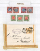 VICTORIA: 1850s - 1910s range, including revenues on album pages. Very mixed condition. (200+). - 4