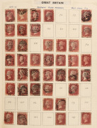 GREAT BRITAIN: An 1840 - 1990s, mainly used collection in a Lighthouse album; includes 1d blacks (2, defects), QV Line Engraved, etc. Pickings. (100s). - 2