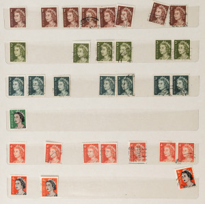 1966 - 1980s collection/accumulation in 5 stockbooks. (100s).