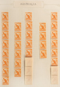 A comprehensive collection of KGVI to early QEII&nbsp;issues, attractively presented in an annotated album. With values to 3/-, the main interest is in the KGVI &frac12;d - 1/4 definitives, with numerous Imprint blocks of 4 (and larger), coil strips and starters, pap
