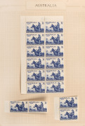 KGVI - QEII collection, continuing from the previous lot with issues from around 1948 to 1967; values to 5/- and numerous Imprint and/or corner blocks, (100s). - 2