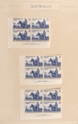 KGVI - QEII collection, continuing from the previous lot with issues from around 1948 to 1967; values to 5/- and numerous Imprint and/or corner blocks, (100s). - 3
