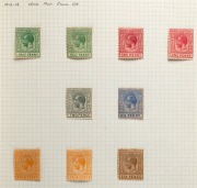 BAHAMAS: 1863 - 1976 collection in an album; noted Edward VII definitives to &pound;1, most War Tax surcharges, George V definitives to &pound;1, George VI definitives to &pound;1 with extra 5/- shades, 1942 Columbus set to &pound;1, 1948 Tercentenary set to &pound;1 (FU), 1954 QEII p - 3