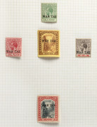 BAHAMAS: 1863 - 1976 collection in an album; noted Edward VII definitives to &pound;1, most War Tax surcharges, George V definitives to &pound;1, George VI definitives to &pound;1 with extra 5/- shades, 1942 Columbus set to &pound;1, 1948 Tercentenary set to &pound;1 (FU), 1954 QEII p - 4