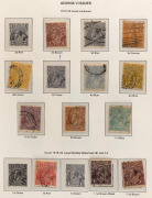 AUSTRALIA: 1913 - 1965 collection in Seven Seas album; Roos to &pound;1 Grey&nbsp;(defects), KGV heads, 6d Kookaburra, 5/- Bridge, Robes (both papers), Navigators set of 8, etc. Mainly U/FU/CTO; mixed condition. - 3