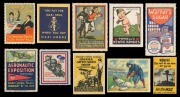 UNITED STATES OF AMERICA - Postal History: CINDERELLAS, ADVERTISING STAMPS, PATRIOTIC LABELS, INTERNATIONAL & NATIONAL EXPOSITIONS, CONVENTIONS, CHARITY LABELS, ETC.: A truly remarkable assembly of these fascinating items, circa 1899 - 1990, in nine album