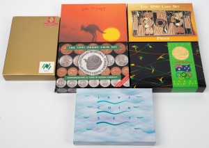 1988 - 1993 RAM Proof sets in original boxes. (6 items).
