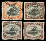 PAPUA: 1901 - 1932 (SG.1 - 128 and O1 - O66) very attractive collection offered largely intact, as consigned. The highlights include SG.1-8 Mint or FU, SG.9 - 16a Mint or FU, SG.17 - 20 FU, SG.21 - 27 Mint or FU, SG.34 - 37 Mint or FU, SG.57a Mint, SG.79a