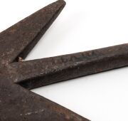 Antique English whale harpoon with remnants of maker's stamp, 19th century, 81cm long - 4