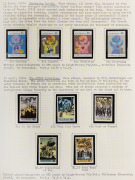 1990 - early 1992&nbsp;specialized collection in a well-annotated volume. with singles, sets, Miniature sheets, gutter blocks, booklets, some special overprints, framas, etc., (100s) MUH. FV: $600+.