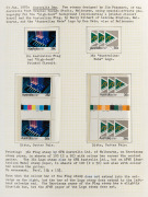1987 - 1990 specialized collection in a well-annotated volume. with singles, sets, Miniature sheets, gutter pairs and blocks, booklets, some special overprints, framas, reprints,etc., (100s) MUH. FV: $450+. - 2