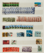 AUSTRALIA: A mainly pre-decimal Australia accumulation in 2 large albums. Noted 2d & 3d Kingsford Smith OS CTO, 2/- Jubilee FU, &pound;2 King FU, 5/- Cattle (White paper) MUH, 2/3 commems MUH, low value Imprint blks&nbsp;and larger blks M/MUH, Postage Dues to 5/- (U - 3