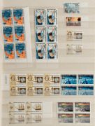 WORLD: A large stockbook with a useful collection of Australian Antarctic&nbsp;Territory 1957- 1988 MUH/M, some Malaysia, Singapore to $5 Eagle, some Pacific Islands, Japan, etc. (qty). - 2