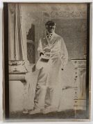 NED KELLY. Box of 12 glass plate negatives, including photographs of NED KELLY and of the Victorian Police Force officers connected with the pursuit of the KELLY GANG, of note DISNEY, L. P. BOOKEY, SLADE, S.S. FURNELL, etc. [Melbourne, circa 1890s] - 3