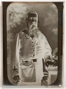 NED KELLY. Box of 12 glass plate negatives, including photographs of NED KELLY and of the Victorian Police Force officers connected with the pursuit of the KELLY GANG, of note DISNEY, L. P. BOOKEY, SLADE, S.S. FURNELL, etc. [Melbourne, circa 1890s] - 11