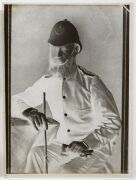 NED KELLY. Box of 9 glass plate negatives of the Victorian Police Force officers connected with the pursuit of the KELLY GANG, of note HARE, ORRIDGE, MONTFORD, CHAMBERS,&nbsp;etc. [Melbourne, circa 1890s] - 7
