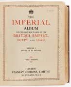 BRITISH EMPIRE: "The Imperial Album" 1928 3rd Edition, published by Stanley Gibbons, with a very diverse and patchy collection of Queen Victoria, Edward VII and George V issues to 1928; mainly Mint, with a small percentage of Used. Total 2024 SG. Cat valu