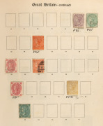 BRITISH EMPIRE: "The Imperial Album" 1928 3rd Edition, published by Stanley Gibbons, with a very diverse and patchy collection of Queen Victoria, Edward VII and George V issues to 1928; mainly Mint, with a small percentage of Used. Total 2024 SG. Cat valu - 3