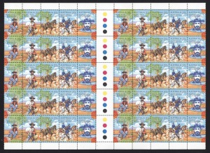 An accumulation of MUH blocks and part sheets in a Hagner album; values to $1. FV: $410+.