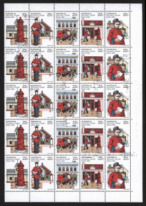 An accumulation of MUH blocks and part sheets in a Hagner album; values to $2 FV: $630+.