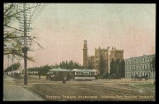Postcards: MELBOURNE AND SURROUNDS: A collection of photographic postcards featuring views of such landmarks as Flinders St Railway Viaduct, Flemington Pavilion, Brighton Beach Pier, St Kilda Esplanade,&nbsp;among many others. Publishers/photographers include 