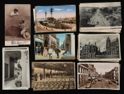 GENERAL FOREIGN: A collection of photographic postcards featuring Penang, Scotland, Spain, Gibraltar, Ceylon, Hong Kong, Bombay, and others. (Total: 48; 38 unused; 10 used)