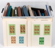 WORLD CINDERELLAS: An untidy accumulation in more than 20 albums or folders; comprising of stamps and labels in various themes including Publicity, Propaganda, Advertising, Charity, Christmas, Military, Revenue, Antarctica, Matchbox labels, Expositions, M