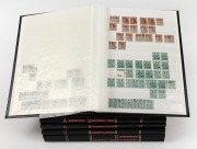 GERMANY: Ex-dealer's stock of 1920s Famous Men, 1928 Presidents, 1930s Hindenburg, 1946-47 Allied Occupation issues, plus some later items, all housed in 6 matching black Prinz stockbooks, (large qty).