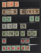 GERMANY: DANZIG - FREE CITY 1920 - 1939 issues in an album; much duplication of Mint and Used material; noted 1937 Exhibition M/Sheet FU at the Exhibition, etc. (qty). - 3