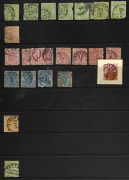 GERMAN STATES: WГRTTEMBERG: 1851 - 1923 duplicated stock in Hagner album, Mint, Used and Reprints. Unchecked for postmarks and quite comprehensive.&nbsp;(qty). - 2