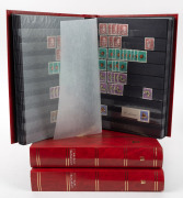 SWITZERLAND: PRO JUVENTUTE: 1912 - 1998 stock/accumulation neatly arranged in three large red hingeless stockbooks; ex-dealer, with MUH, Mint and Used material. (many 100s).