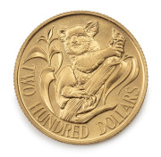 TWO HUNDRED DOLLARS, 1983 $200 gold Koala, uncirculated; in plastic pouch of issue.