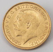 Half Sovereign, GEORGE V, 1912 St. George reverse, Sydney Mint, EF. - 2