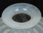 LALIQUE&nbsp;Marissa&nbsp;opalescent French glass vase, circa 1927, engraved "R. LALIQUE, FRANCE, No. 1002", with original paper label&nbsp;"HARDY BROS. LTD. AUSTRALIA", 23cm high. - 3