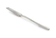 A Georgian sterling silver marrow scoop, made in London, circa 1763, 22cm long, 41 grams.