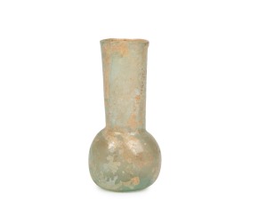 A Roman glass vessel, 1st-2nd century A.D., 10cm high