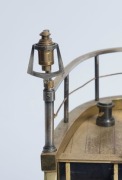 HELMSMAN&nbsp;impressive antique French industrial clock by&nbsp;Guilmet, 19th century, with key and pendulum. Note: Later ebonised timber base. 29.5cm high. - 11