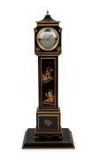ELLIOTT of London, vintage chinoiserie&nbsp;miniature long cased clock with time only movement, 20th century, 60cm high