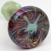 LOETZ (attributed) Bohemian Art Nouveau iridescent glass vase, circa 1900, 32.5cm high - 3