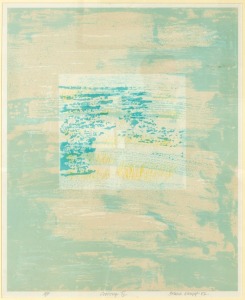 FRANZ MOISHE KEMPF (1926-2020), Coorong II, artist proof lithograph, signed lower right "Franz Kempf, '83", 65 x 53cm, 86 x 73cm overall