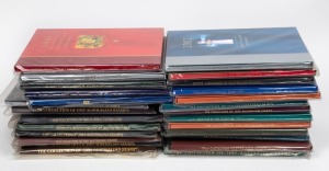AUSTRALIA POST YEARBOOKS: 1981 - 2006 complete; all with stamps except 1988. Total face value $1,000+.