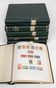 WORLD: An L - T WORLD stamp collection in six albums, (a continuation of the previous lot) including Lithuania, Luxembourg, Malta, Monaco, Netherlands (incl. Imperf 1st set) & Colonies, New Caledonia, Newfoundland, New South Wales, New Zealand, PNG, Persia, Portugal, Queensland, Roumania, Russia, South Africa, Spain, Sweden, Tasmania, Thailand, and much more.