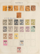 AUSTRALIA: 1913 - 1999 collection in 3 albums and loose; main value in decimal period. (100s). - 3