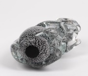 A Murano glass squirrel statue with silver foil inclusions, 15cm high - 3
