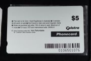 1996 $40 (1oz) Palladium Emu Proof in felt-lined&nbsp;case of issue with $5 Emu Palladium Phone Card. - 3
